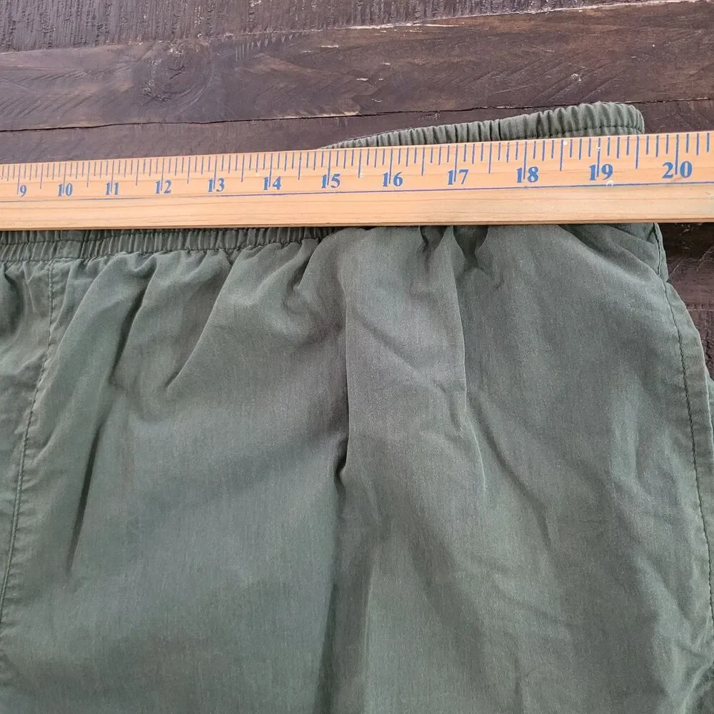 Polo Sport Ralph Lauren Men's XL Green Swimming Trunks Elastic Waist Shorts